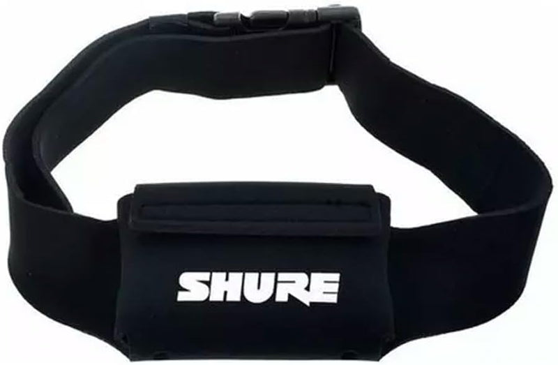 Shure WA570A Neoprene Bodypack Belt Pouch for Wireless Bodypack Transmitters - Ideal for Fitness Instructors