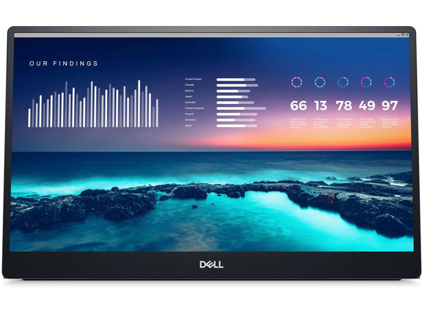 Dell P1424H 14" Class Full HD LED Monitor - 16:9 - Black - PEGASUSS 