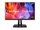 ViewSonic VP2756-4K 27 Inch 4K UHD IPS Ergonomic Monitor with Ultra-Thin Bezels, Color Accuracy, Pantone Validated, 60W USB C