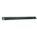 Eaton Tripp Lite Series 1.8kW Single-Phase 120V Basic PDU, 14 NEMA 5-15R Outlets, NEMA 5-15P Input, 15 ft. (4.57 m) Cord, 0U Vertical - PEGASUSS 