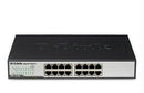 D-Link DGS-1016D 16-Port Gigabit Unmanaged Metal Desktop or Rackmount Switch - PEGASUSS 