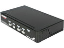 StarTech.com 4 Port 1U Rackmount USB PS/2 KVM Switch with OSD - PEGASUSS 