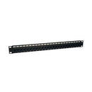 Tripp Lite by Eaton 24-Port 1U Rack-Mount Cat5e Feedthrough Patch Panel, RJ45 Ethernet, TAA - PEGASUSS 