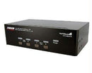 StarTech.com 4 Port DVI VGA Dual Monitor KVM Switch with Audio & USB Hub - PEGASUSS 
