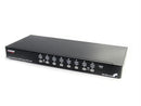 StarTech.com 16 Port 1U Rackmount USB KVM Switch with OSD - PEGASUSS 