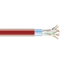 Black Box Cat6 400-mhz Solid Ethernet Bulk Cable - Shielded (f/utp), Cmr Pvc, Red, 1000-ft