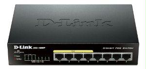 D-Link DGS-1008P 8-Port Gigabit Metal Desktop Switch with 4 PoE Ports - PEGASUSS 