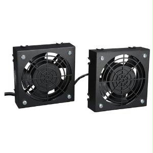 Tripp Lite by Eaton SmartRack Wall-Mount Roof Fan Kit - 2-120V high-performance fans; 210 CFM; 5-15P plug - PEGASUSS 