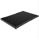 StarTech.com 1U 4-Post 19.5 to 38in Adjustable Mounting Depth Rack Mount Shelf - Heavy Duty Fixed Rack Shelf - 330 lb / 150kg - 27.5in Deep - PEGASUSS 