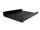 StarTech.com 2U 22in Vented Rack Mount Shelf - Fixed 22 inch Deep antilever Rackmount Tray for Server Rack Cabinet Shelf - 50lbs / 23kg - PEGASUSS 