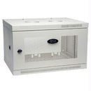Tripp Lite by Eaton SmartRack 6U Low-Profile Switch-Depth Wall-Mount Mini Rack Enclosure, White - PEGASUSS 