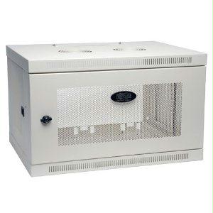 Tripp Lite by Eaton SmartRack 6U Low-Profile Switch-Depth Wall-Mount Mini Rack Enclosure, White - PEGASUSS 