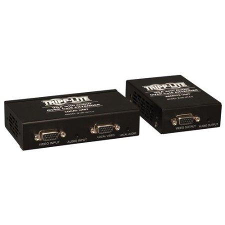 Tripp Lite by Eaton VGA over Cat5/6 Extender Kit, Box-Style Transmitter/Receiver for Video/Audio, Up to 1000 ft. (305 m), TAA - PEGASUSS 