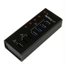 StarTech.com 4 Port USB 3.0 Hub plus 3 Dedicated USB Charging Ports (2 x 1A & 1 x 2A) - 5Gbps - Wall Mountable Metal Enclosure - PEGASUSS 