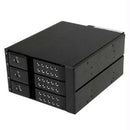 StarTech.com 3 Bay Aluminum Trayless Hot Swap Mobile Rack Backplane for 3.5in SAS II/SATA III - 6 Gbps HDD - PEGASUSS 