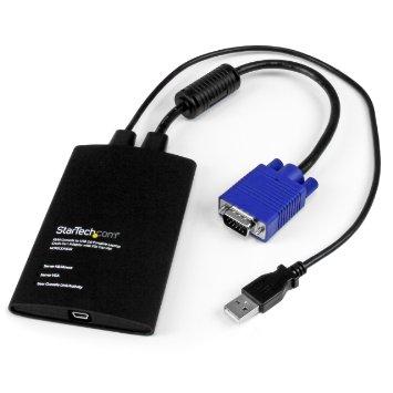 StarTech.com USB Crash Cart Adapter with File Transfer & Video Capture at 1920 x1200 60Hz - PEGASUSS 