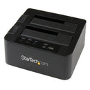 StarTech.com Dual Bay Hard Drive Duplicator Dock, Standalone HDD/SSD Cloner/Copier, USB 3.0 / eSATA to SATA III Hard Drive Cloner - PEGASUSS 
