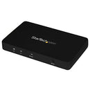 StarTech.com HDMI Splitter 1 In 2 Out - 4k 30Hz - 2 Port - Aluminum - HDMI Multi Port - HDMI Audio Splitter - PEGASUSS 