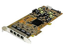 StarTech.com 4 Port Gigabit Power over Ethernet PCIe Network Card - PSE / PoE PCI Express NIC - PEGASUSS 