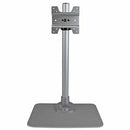 StarTech.com Single Monitor Stand, For up to 34" (30.9lb/14kg) VESA Mount Monitors, Works with iMac / Apple Cinema Displays, Steel, Silver - PEGASUSS 