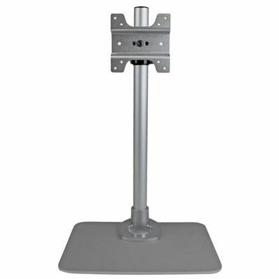 StarTech.com Single Monitor Stand, For up to 34" (30.9lb/14kg) VESA Mount Monitors, Works with iMac / Apple Cinema Displays, Steel, Silver - PEGASUSS 