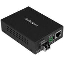 StarTech.com Gigabit Ethernet Fiber Media Converter - Compact - 850nm MM LC - 550m - With MM SFP Transceiver - PEGASUSS 