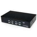 StarTech.com StarView SV431USB - KVM switch - USB - 4 ports - 1 local user - USB - 1U - PEGASUSS 