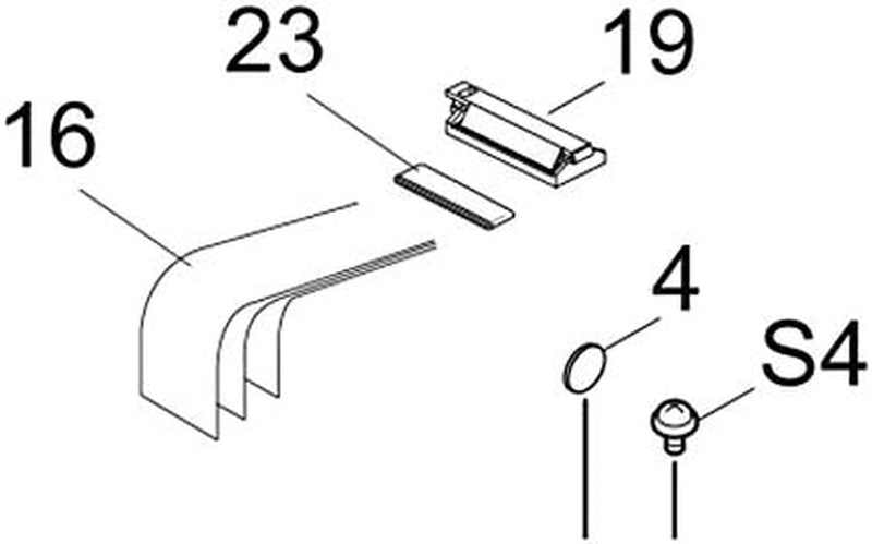 36 Pin Flex Cable Card for Roland RS-640 /RE-640 / RA-640 / VS-640 / Vs-640I / XF-640 2940Mm 2Pcs/Pack