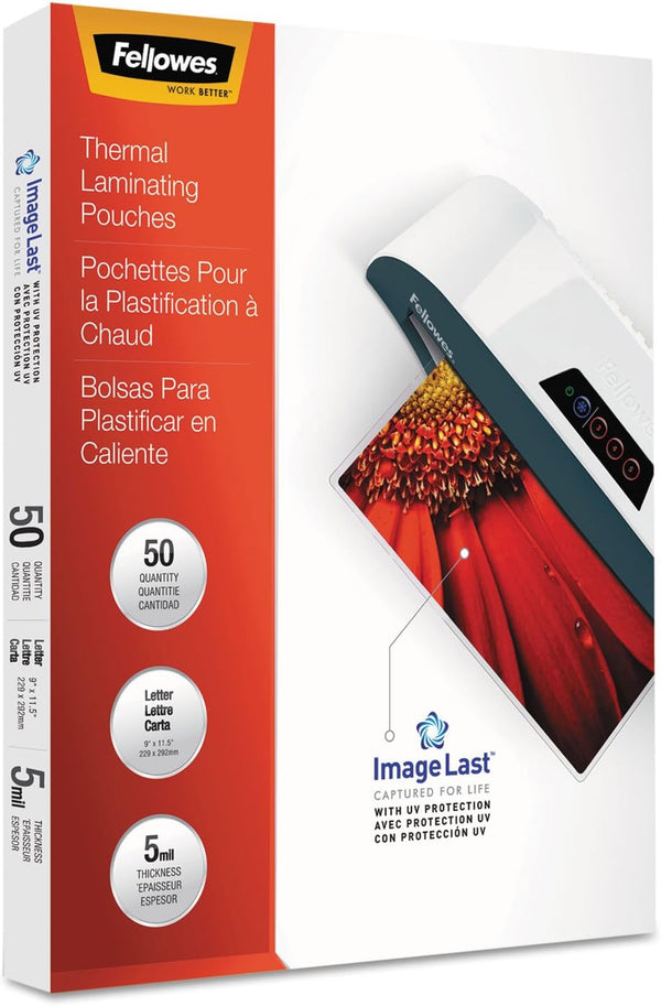 5204002 Imagelast Laminating Pouches with UV Protection 5Mil 11 1/2 X 9 50/Pack