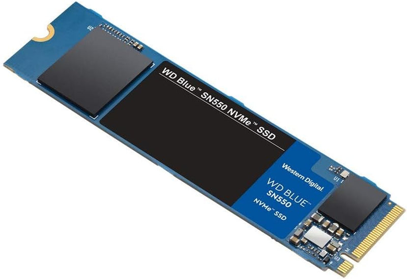 250GB WD Blue SN550 Nvme Internal SSD - Gen3 X4 Pcie 8Gb/S, M.2 2280, 3D NAND, up to 2,400 Mb/S - WDS250G2B0C