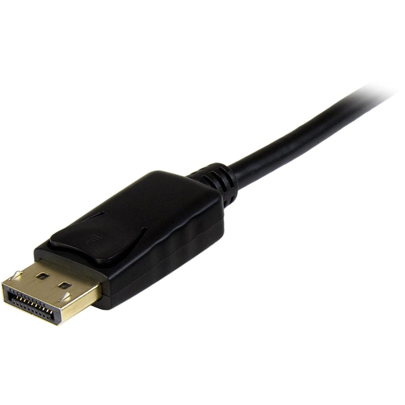 Startech.Com 6Ft (2M) Displayport to HDMI Cable - 4K 30Hz - Displayport to HDMI Adapter Cable - DP 1.2 to HDMI Monitor Cable Converter - Latching DP Connector - Passive DP to HDMI Cord (DP2HDMM2MB)