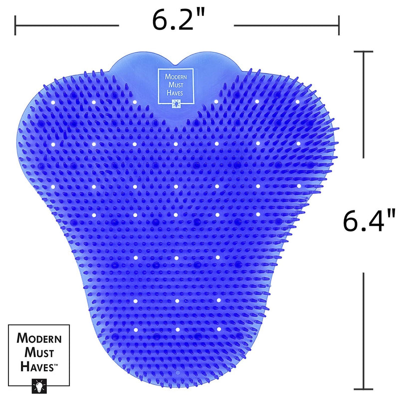 Anti-Splash Deodorizer Urinal Screen Mats (10 Pack) | Premium Long Bristle Splash Reducing Urinal Cake | Lasting Odor Freshener | Ideal for Bathrooms, Restrooms in Restaurants, Bars, Schools & Offices