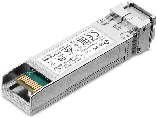 TL-SM5110-SR | 10G-SR SFP+ LC Transceiver, Multi-Mode SFP Module| Plug and Play | LC/UPC Interface | Hot Pluggable | up to 300M/33M Distance | Support SFP+MSA & DDM