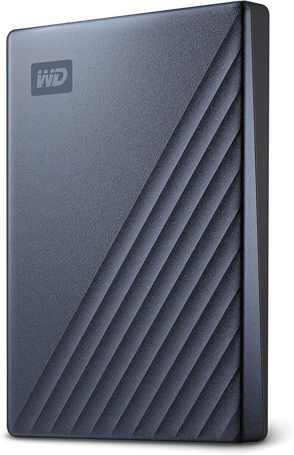 WD 2TB My Passport Ultra Blue Portable External Hard Drive HDD, USB-C and USB 3.1 Compatible - WDBC3C0020BBL-WESN Blue 2TB PC HDD