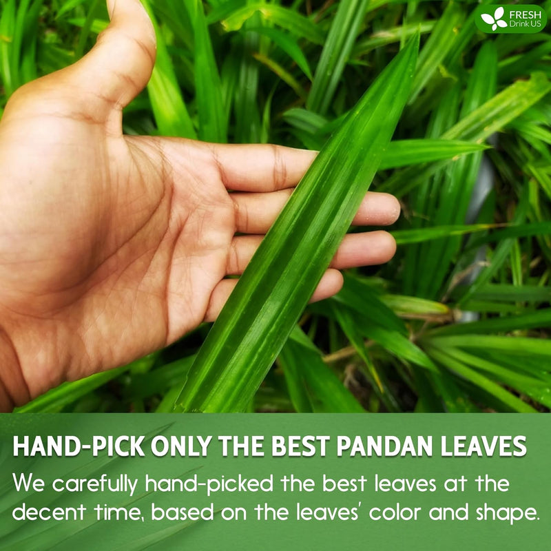 , Premium 4.5Oz Pandan Leaf Powder, 100% Natural and Pure from Pandan Dried Leaves, Emerald Pandan Leaf Powder, Green Food Coloring Powder, No Additives, No Gluten, Vegan.