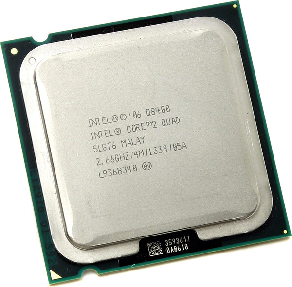 Core 2 Quad Q8400 SLGT6 2.66Ghz 4MB CPU Processor LGA775 (Renewed)