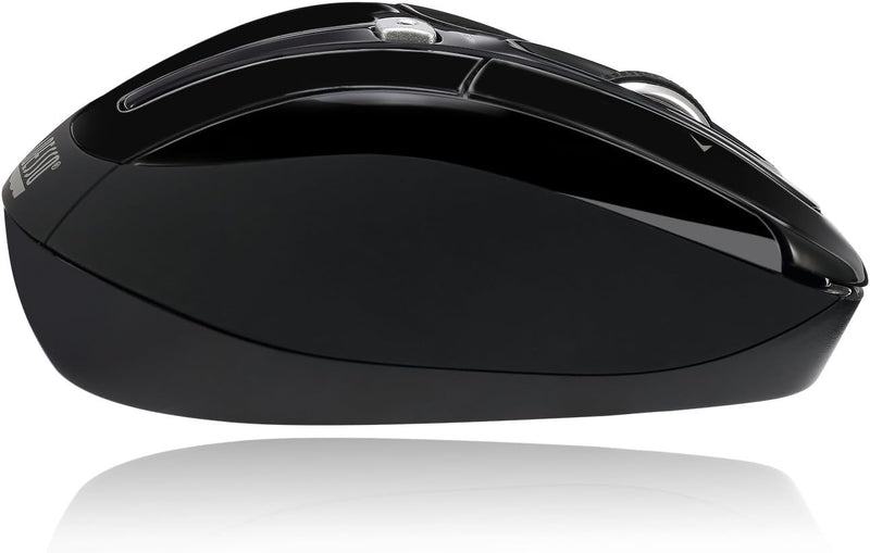 Imouse S60 Wireless Optical Mouse with 24 Ghz RF Technology, Programmable Driver, Tilt-Wheel Scrolling, and Magnetically Storable Receiver