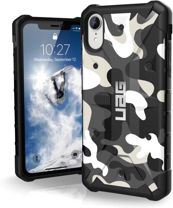 Iphone XR (6.1 Inch) Compatible Case, Pathfinder Arctic Camo [Japan Authorized Dealer] UAG-IPH18S-AC