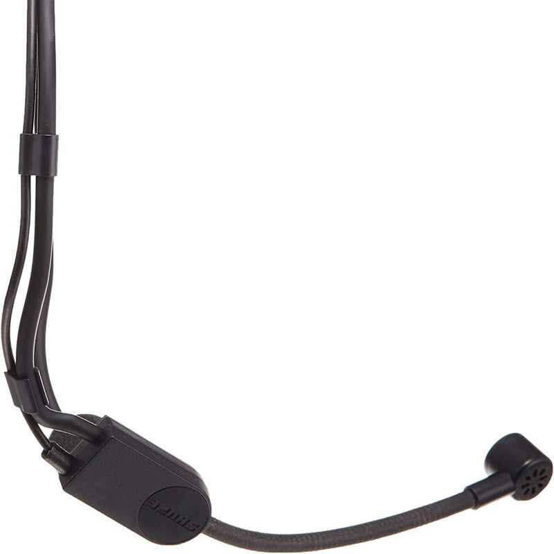 PGA31 Headset Condenser Microphone with Cardioid Polar Pattern, Flexible Gooseneck, Foam Windscreen, and TA4F (TQG) Connector for Use with  Wireless Systems (Pga31-Tqg),Black