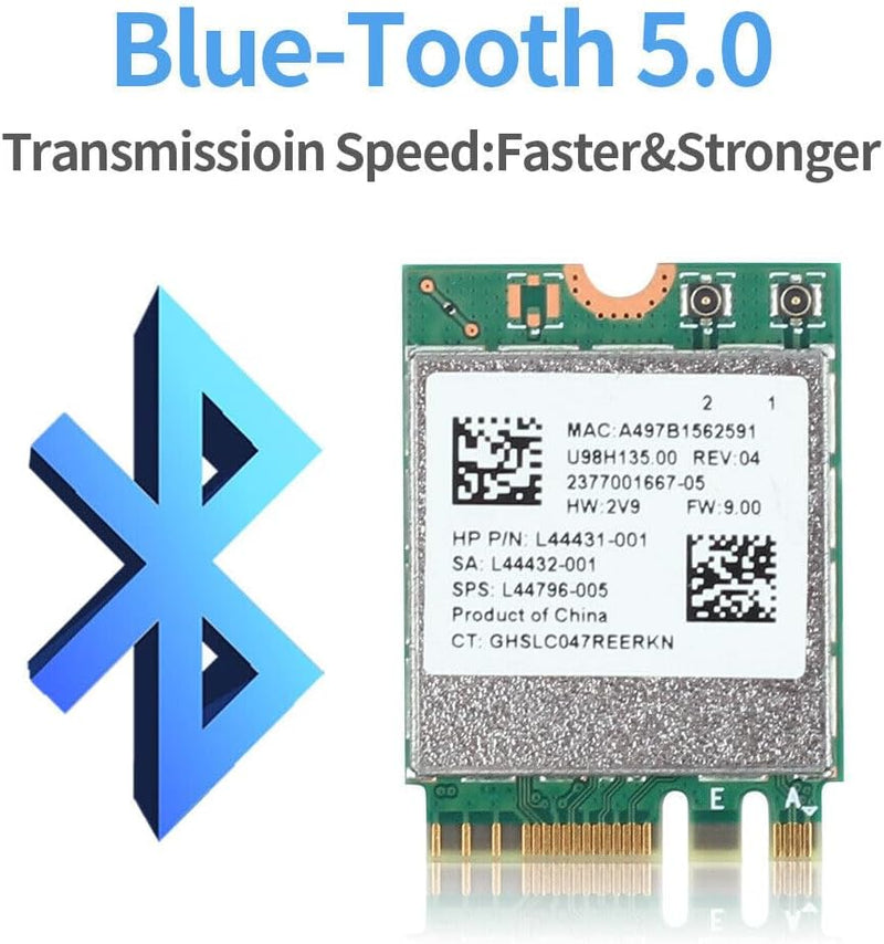 Wireless Card RTL 8822CE 802.11Ac/Abgn Pcie WLAN with Bluetooth 5.0 (Made_By_Realtek)