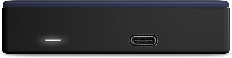 5Tb My Passport Ultra Blue Portable External Hard Drive, USB-C - BFTM0050BBL-WESN (Renewed) Blue PC 5TB