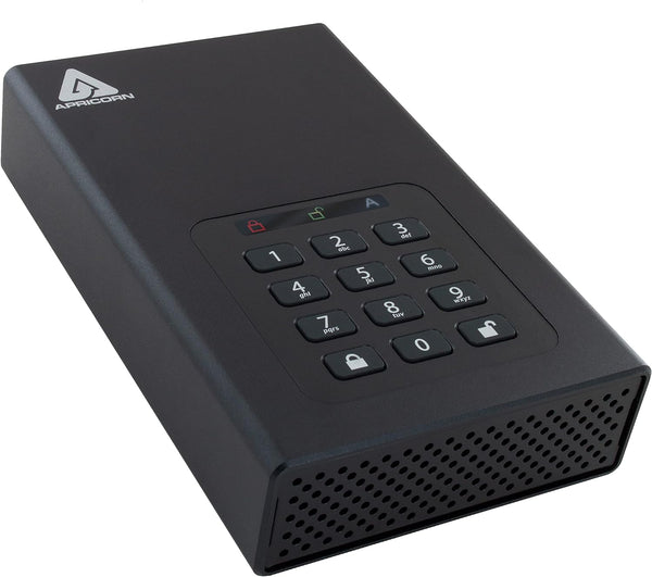 16TB Aegis Padlock DT 256-Bit Encrypted USB 3.0 Hard Drive (ADT-3PL256-16TB) 16TB Padlock