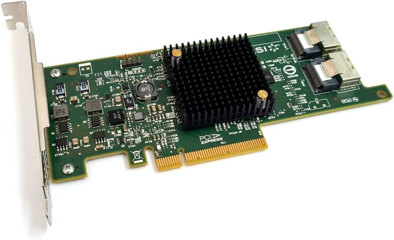 Logic Controller Card 00301 SAS 9207-8I 8Port Internal SAS/SATA 6Gb/S PCI Express Single Retail