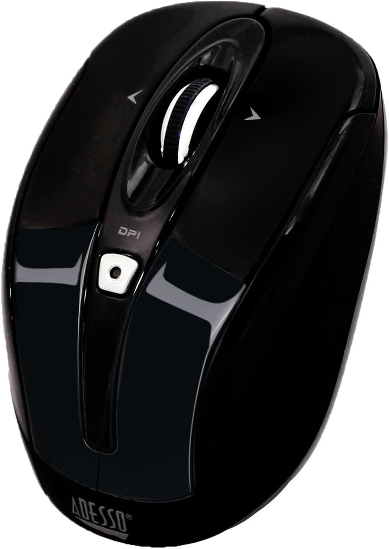 Imouse S60 Wireless Optical Mouse with 24 Ghz RF Technology, Programmable Driver, Tilt-Wheel Scrolling, and Magnetically Storable Receiver