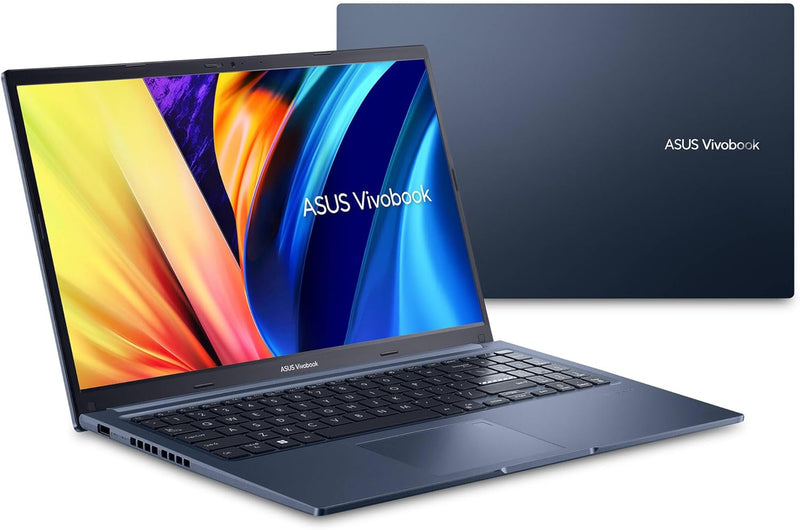 Vivobook 15 Slim Laptop 15.6� FHD Display Intel Core I5-12500H CPU Intel Iris Xe Graphics 16GB RAM 512GB SSD Windows 11 Home Quiet Blue F1502ZA-NB54