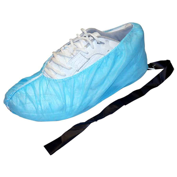 ESD Disposable Cleanroom Shoe Cover, Polypropylene, Conductive Strip, Disposable Clean Room Shoe Cover - Pack of 100