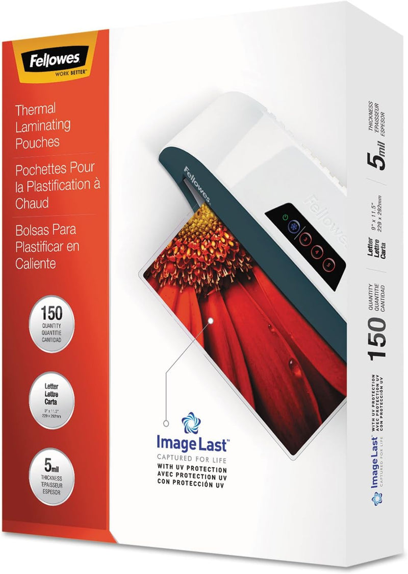 5204007 Imagelast Laminating Pouches with UV Protection, 5Mil, 11 1/2 X 9, 150/Pack