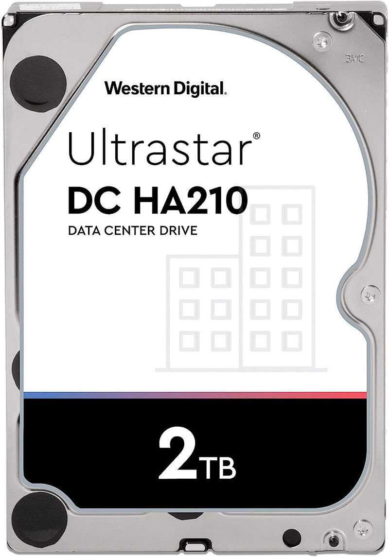 2TB Ultrastar DC HA200 SATA HDD - 7200 RPM Class, SATA 6 Gb/S, 128MB Cache, 3.5" - HUS722T2TALA604 2TB HDD