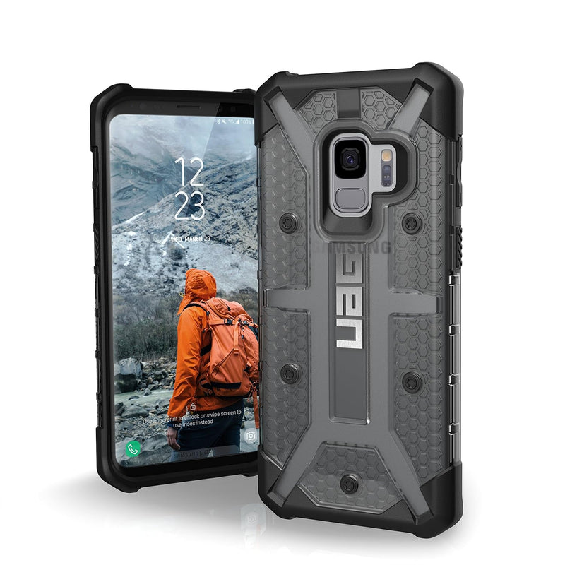 URBAN ARMOR GEAR UAG Samsung Galaxy S9 [5.8-Inch Screen] Plasma Feather-Light Rugged [Ash] Military Drop Tested Phone Case