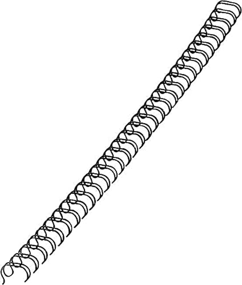 5/16-Inch Binding Spines Wire, 25-Pack, Black (5255201)